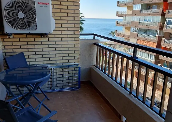 Apartamento Ronda 4 Boliches Primera Linea De Playa